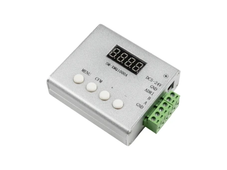 GloboStar 999-0008 DMX512 RGB GENIUS  TTL Output Controller SM-XMQ1000A DC 5-24V για RGB Wall Washer και Digital Neon Strip