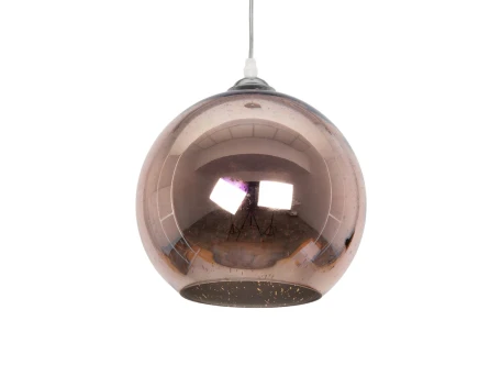 GLOBOSTAR® JUPITER 999-0146 Μοντέρνο Κρεμαστό Φωτιστικό Οροφής με Ντουί 1 x E27 AC 220-240V IP20 - Πολύχρωμο - Μ25 x Π25 x Υ26cm