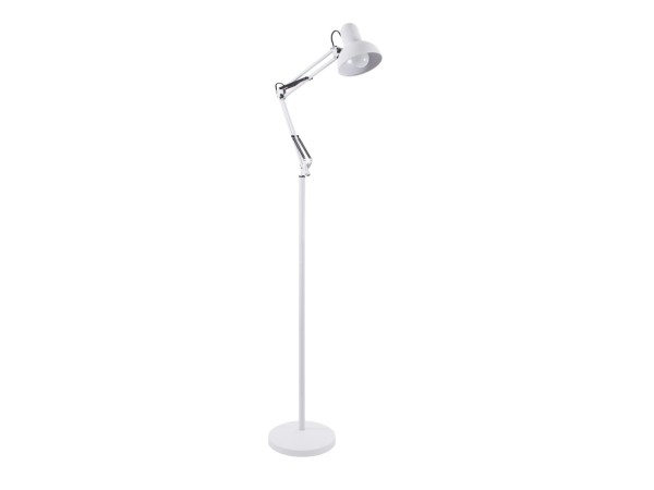 GLOBOSTAR® AUDREY 01471 Vintage Επιδαπέδιο Φωτιστικό με Ντουί 1 x E27 AC 220-240V IP20 - Λευκό - Μ15 x Π15 x Υ190cm GLOBOSTAR® AUDREY 01471 Vintage Επιδαπέδιο Φωτιστικό με Ντουί 1 x E27 AC 220-240V IP20 - Λευκό - Μ15 x Π15 x Υ190cm
