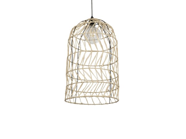 GLOBOSTAR® NETI 205-0025 Boho Κρεμαστό Φωτιστικό Οροφής με Ντουί 1 x E27 AC 220-240V IP20 - Μπεζ - M35 x Π35 x Υ63cm GLOBOSTAR® NETI 205-0025 Boho Κρεμαστό Φωτιστικό Οροφής με Ντουί 1 x E27 AC 220-240V IP20 - Μπεζ - M35 x Π35 x Υ63cm