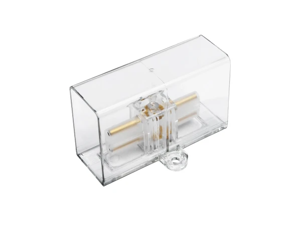 GLOBOSTAR® HEXON GLB-101-0090 Σύνδεσμος I AC 220-240V IP20 - Διάφανο - Μ6.6 x Π2.4 x Υ4cm