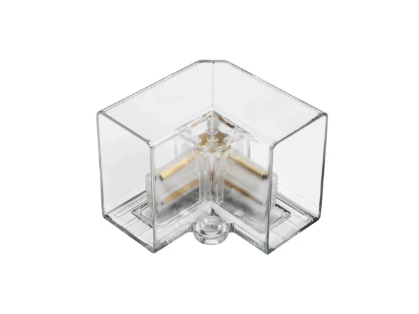 GLOBOSTAR® HEXON GLB-101-0094 Σύνδεσμος Γ 90° AC 220-240V IP20 - Διάφανο - Μ4.5 x Π4.5 x Υ4cm GLOBOSTAR® HEXON GLB-101-0094 Σύνδεσμος Γ 90° AC 220-240V IP20 - Διάφανο - Μ4.5 x Π4.5 x Υ4cm
