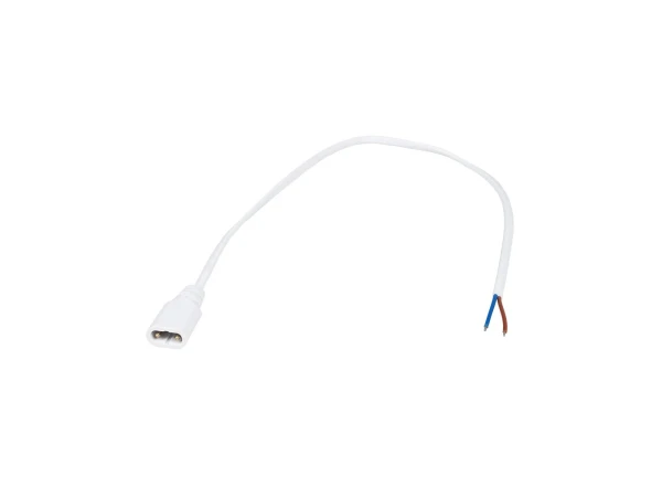 GLOBOSTAR® HEXON GLB-101-0096 Σύνδεσμος Τροφοδοσίας AC 220-240V IP20 - Λευκό - Μ50 x Π2 x Υ1cm