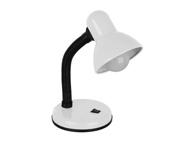 GLOBOSTAR® STUDENT GLB-102-0008 Μοντέρνο Επιτραπέζιο Φωτιστικό Πορτατίφ με Ντουί 1 x E27 AC 220-240V IP20 - Λευκό & Μαύρο - Μ14 x Π14 x Υ32cm GLOBOSTAR® STUDENT GLB-102-0008 Μοντέρνο Επιτραπέζιο Φωτιστικό Πορτατίφ με Ντουί 1 x E27 AC 220-240V IP20 - Λευκό & Μαύρο - Μ14 x Π14 x Υ32cm
