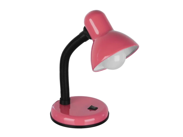 GLOBOSTAR® STUDENT GLB-102-0011 Μοντέρνο Επιτραπέζιο Φωτιστικό Πορτατίφ με Ντουί 1 x E27 AC 220-240V IP20 - Ροζ & Μαύρο - Μ14 x Π14 x Υ32cm GLOBOSTAR® STUDENT GLB-102-0011 Μοντέρνο Επιτραπέζιο Φωτιστικό Πορτατίφ με Ντουί 1 x E27 AC 220-240V IP20 - Ροζ & Μαύρο - Μ14 x Π14 x Υ32cm