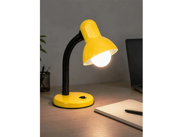 GLOBOSTAR® STUDENT GLB-102-0013 Μοντέρνο Επιτραπέζιο Φωτιστικό Πορτατίφ με Ντουί 1 x E27 AC 220-240V IP20 - Κίτρινο & Μαύρο - Μ14 x Π14 x Υ32cm GLOBOSTAR® STUDENT GLB-102-0013 Μοντέρνο Επιτραπέζιο Φωτιστικό Πορτατίφ με Ντουί 1 x E27 AC 220-240V IP20 - Κίτρινο & Μαύρο - Μ14 x Π14 x Υ32cm