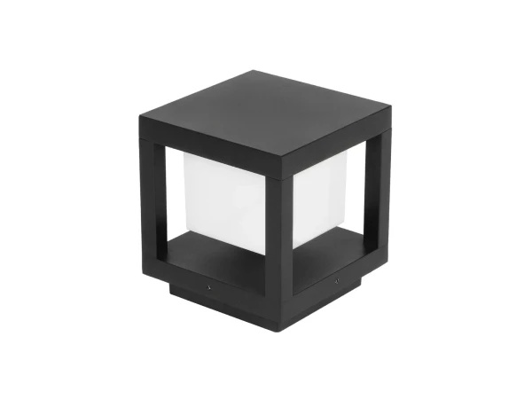 GLOBOSTAR® PRISM GLB-103-0017 Φωτιστικό Κολωνάκι Κήπου LED 10W 900lm 90° AC 220-240V Αδιάβροχο IP65 Θερμό Λευκό 2700K - Sanan SMD Chip - Μαύρο Ματ - Μ15 x Π15 x Υ16cm - 3 Χρόνια Εγγύηση GLOBOSTAR® PRISM GLB-103-0017 Φωτιστικό Κολωνάκι Κήπου LED 10W 900lm 90° AC 220-240V Αδιάβροχο IP65 Θερμό Λευκό 2700K - Sanan SMD Chip - Μαύρο Ματ - Μ15 x Π15 x Υ16cm - 3 Χρόνια Εγγύηση