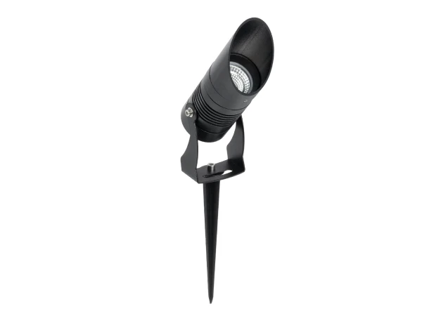GLOBOSTAR® GARDO GLB-103-0025 Φωτιστικό Σποτ για Φυτά - Δέντρα με Βάση Κήπου / Καρφωτό LED 10W 900lm 24° DC 24V Αδιάβροχο IP65 Θερμό Λευκό 2700K - Sanan SMD Chip - Μαύρο Ματ - Μ5 x Π5 x Υ18cm - 3 Χρόνια Εγγύηση