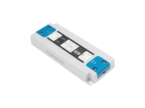 GLOBOSTAR® PLUX GLB-107-0010 Τροφοδοτικό/Μετασχηματιστής Class II SELV 36W 3A AC 220-240V σε DC 12V IP20 - Λευκό Ματ - Μ12.8 x Π5 x Υ1.5cm - 3 Χρόνια Εγγύηση