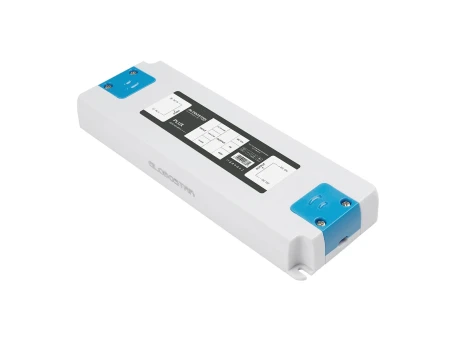 GLOBOSTAR® PLUX GLB-107-0011 Τροφοδοτικό/Μετασχηματιστής Class II SELV 60W 5A AC 220-240V σε DC 12V IP20 - Λευκό Ματ - Μ18.5 x Π6.4 x Υ2.2cm - 3 Χρόνια Εγγύηση