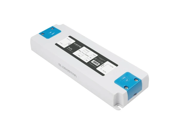 GLOBOSTAR® PLUX GLB-107-0014 Τροφοδοτικό/Μετασχηματιστής Class II SELV 60W 2.5A AC 220-240V σε DC 24V IP20 - Λευκό Ματ - Μ18.5 x Π6.4 x Υ2.2cm - 3 Χρόνια Εγγύηση