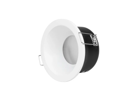 kelvo® SIGMA KLV-101-0042 Χωνευτό Φωτιστικό Downlight Σποτ Μπάνιου για Λάμπα MR16 με Ντουί GU10 AC 220-240V Αδιάβροχο IP65 - Λευκό Ματ - Μ8.5 x Π8.5 x Υ4.5cm / Q7.5cm