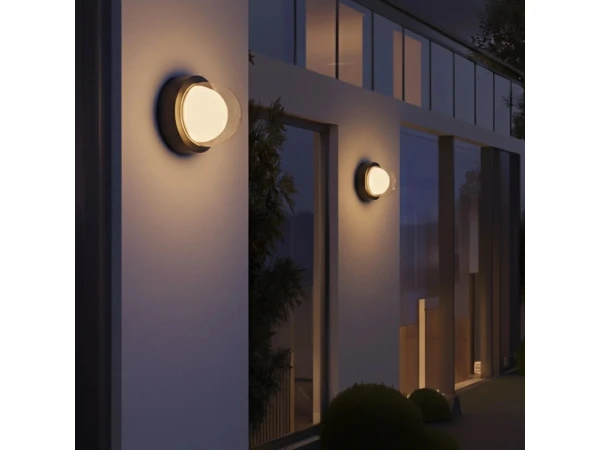 kelvo® NEXA KLV-101-0248 Φωτιστικό Τοίχου / Απλίκα LED 6W 600lm 180° AC 220-240V Αδιάβροχο IP65 Θερμό Λευκό 2700K - Sanan SMD Chip & TÜV SÜD Driver - Μαύρο Ματ - Μ11 x Π8.5 x Υ11cm - 5 Χρόνια Εγγύηση kelvo® NEXA KLV-101-0248 Φωτιστικό Τοίχου / Απλίκα LED 6W 600lm 180° AC 220-240V Αδιάβροχο IP65 Θερμό Λευκό 2700K - Sanan SMD Chip & TÜV SÜD Driver - Μαύρο Ματ - Μ11 x Π8.5 x Υ11cm - 5 Χρόνια Εγγύηση