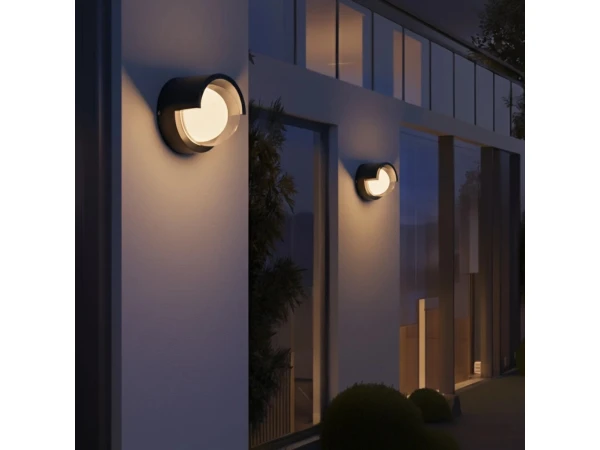 kelvo® NEXA KLV-101-0252 Φωτιστικό Τοίχου / Απλίκα LED 6W 600lm 180° AC 220-240V Αδιάβροχο IP65 Θερμό Λευκό 2700K - Sanan SMD Chip & TÜV SÜD Driver - Μαύρο Ματ - Μ11 x Π9 x Υ11cm - 5 Χρόνια Εγγύηση kelvo® NEXA KLV-101-0252 Φωτιστικό Τοίχου / Απλίκα LED 6W 600lm 180° AC 220-240V Αδιάβροχο IP65 Θερμό Λευκό 2700K - Sanan SMD Chip & TÜV SÜD Driver - Μαύρο Ματ - Μ11 x Π9 x Υ11cm - 5 Χρόνια Εγγύηση