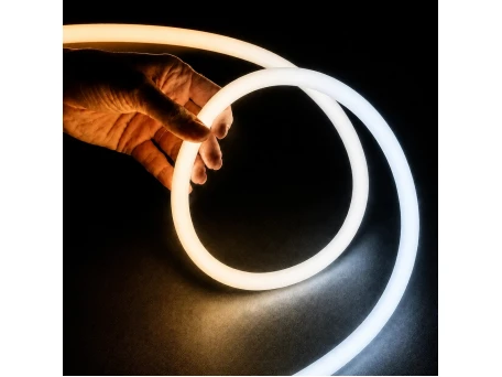kelvo® AURAFLEX KLV-101-0507 Ταινία Neon Flex LED 14W/m 1400lm/m 360° DC 24V Αδιάβροχο IP65 504 x SMD2835 Chip/m Ρυθμιζόμενο Λευκό CCT από 2700K έως 6000K Dimmable - Lumileds SMD Chip - Μ1000 x Π2 x Υ2cm - Ρολό 10 Μέτρων - 6 Χρόνια Εγγύηση
