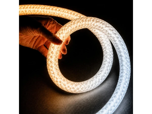 kelvo® GLOWFLEX KLV-101-0516 Ταινία Neon Flex με Πλεκτή Υφασμάτινη Επένδυση LED 14W/m 1400lm/m 360° DC 24V Αδιάβροχο IP65 504 x SMD2835 Chip/m Ρυθμιζόμενο Λευκό CCT από 2700K έως 6000K Dimmable - Lumileds SMD Chip - Μ1000 x Π3.5 x Υ3.5cm - Ρολό 10 Μέτρων kelvo® GLOWFLEX KLV-101-0516 Ταινία Neon Flex με Πλεκτή Υφασμάτινη Επένδυση LED 14W/m 1400lm/m 360° DC 24V Αδιάβροχο IP65 504 x SMD2835 Chip/m Ρυθμιζόμενο Λευκό CCT από 2700K έως 6000K Dimmable - Lumileds SMD Chip - Μ1000 x Π3.5 x Υ3.5cm - Ρολό 10 Μέτρων
