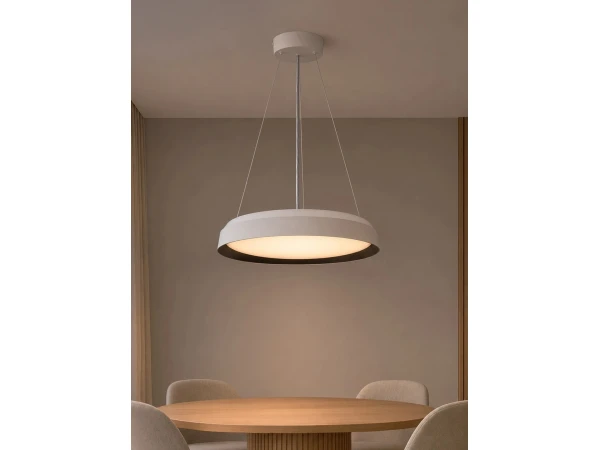 kelvo® VOLA KLV-101-0590 Κρεμαστό Φωτιστικό Οροφής LED 24W 2400lm 120° AC 220-240V IP20 Ρυθμιζόμενο Λευκό CCT με Διακόπτη στο Driver 2700K/4500K/6000K Triac Dimmable - Lumileds SMD Chip & ENEC/TÜV Driver - Μαύρο Ματ & Λευκό Ματ - Μ40 x Π40 x Υ7cm - 5 Χρόν kelvo® VOLA KLV-101-0590 Κρεμαστό Φωτιστικό Οροφής LED 24W 2400lm 120° AC 220-240V IP20 Ρυθμιζόμενο Λευκό CCT με Διακόπτη στο Driver 2700K/4500K/6000K Triac Dimmable - Lumileds SMD Chip & ENEC/TÜV Driver - Μαύρο Ματ & Λευκό Ματ - Μ40 x Π40 x Υ7cm - 5 Χρόν