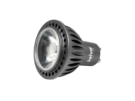 kelvo® KYRON 10° KLV-103-0004 Σποτ GU10 MR16 LED 5W 550lm CRI (Ra) ≥ 90 10° AC 220-240V IP20 Θερμό Λευκό 2700K Dimmable - CREE CXA Chip - Γκρι Ανθρακί Ματ - Μ5 x Π5 x Υ6cm - 3 Χρόνια Εγγύηση