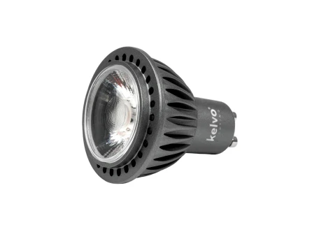 kelvo® KYRON 10° KLV-103-0005 Σποτ GU10 MR16 LED 7W 700lm CRI (Ra) ≥ 90 10° AC 220-240V IP20 Ultra Θερμό Λευκό 1800K Dimmable - CREE CXA Chip - Γκρι Ανθρακί Ματ - Μ5 x Π5 x Υ6cm - 3 Χρόνια Εγγύηση