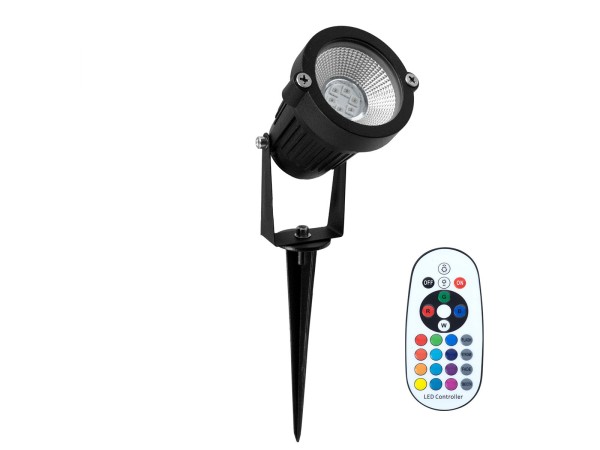 GLOBOSTAR® ROOT 75588 Φωτιστικό Σποτ για Φυτά - Δέντρα με Βάση Κήπου / Καρφωτό με IR Ασύρματο Χειριστήριο LED 10W 800lm 35° DC 24V Αδιάβροχο IP67 Πολύχρωμο RGB Dimmable - Epistar SMD Chip - Μαύρο - Μ6 x Π6 x Υ12.5cm - 2 Χρόνια Εγγύηση GLOBOSTAR® ROOT 75588 Φωτιστικό Σποτ για Φυτά - Δέντρα με Βάση Κήπου / Καρφωτό με IR Ασύρματο Χειριστήριο LED 10W 800lm 35° DC 24V Αδιάβροχο IP67 Πολύχρωμο RGB Dimmable - Epistar SMD Chip - Μαύρο - Μ6 x Π6 x Υ12.5cm - 2 Χρόνια Εγγύηση