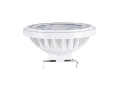 GloboStar® S-40002 Σποτ LED G53 AR111 15W 1500lm 12° AC 220-240V IP20 Φ11 x Υ7cm Ψυχρό Λευκό 6000K Dimmable - 1 Χρόνο Εγγύηση