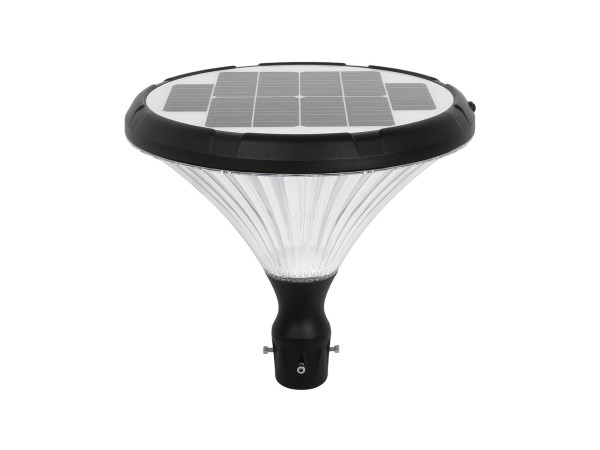 GLOBOSTAR® SQUARE 90502 Φωτιστικό Κεφαλής Post Top Πλατείας/Πάρκου/Κήπου LED 40W 2000lm 120° DC 5V με Ενσωματωμένο Φωτοβολταϊκό Panel 6V 12W & Επαναφορτιζόμενη Μπαταρία Li-ion 3.2V 15000mAh με Αισθητήρα Ημέρας-Νύχτας Αδιάβροχο IP65 Ψυχρό Λευκό 6000K - San GLOBOSTAR® SQUARE 90502 Φωτιστικό Κεφαλής Post Top Πλατείας/Πάρκου/Κήπου LED 40W 2000lm 120° DC 5V με Ενσωματωμένο Φωτοβολταϊκό Panel 6V 12W & Επαναφορτιζόμενη Μπαταρία Li-ion 3.2V 15000mAh με Αισθητήρα Ημέρας-Νύχτας Αδιάβροχο IP65 Ψυχρό Λευκό 6000K - San
