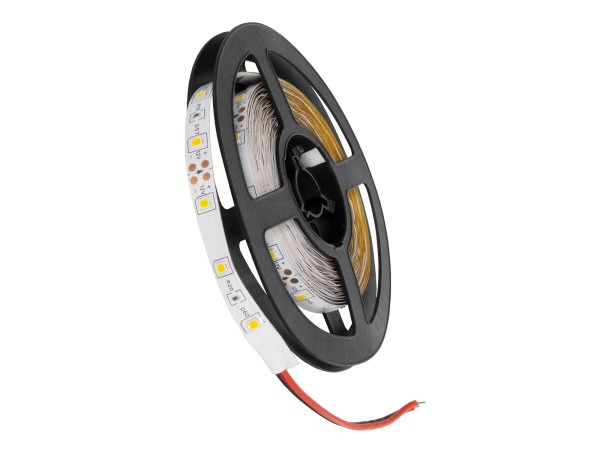 GLOBOSTAR® AVILA 90592 Ταινία LED 4.8W/m 260lm/m 120° DC 12V IP20 60 x SMD3528 Chip/m Θερμό Λευκό 2700K Dimmable - Sanan SMD Chip - Μ500 x Π0.7 x Υ0.2cm - Ρολό 5 Μέτρων - 2 Χρόνια Εγγύηση