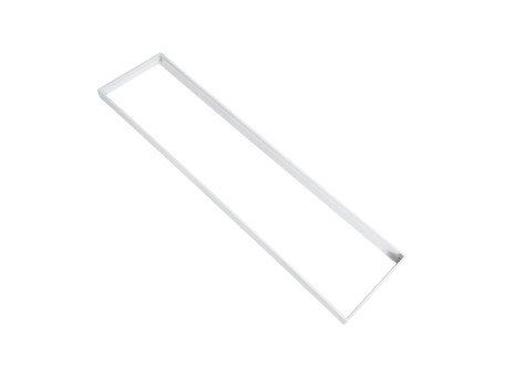 GLOBOSTAR® PANELBASE 60221 Επιτοίχιο Πλαίσιο Στήριξης Ειδικό για Πάνελ 120x30cm - Μ120 x Π30 x Υ4.4cm