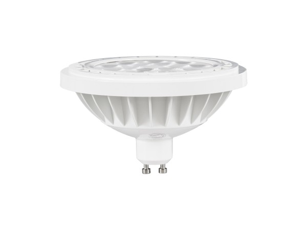 GLOBOSTAR® BEAMAR 60134 Σποτ GU10 AR111 LED 15W 1410lm 12° AC 220-240V IP20 Θερμό Λευκό 2700K Dimmable - Μ11 x Π11 x Υ6.6cm - 3 Χρόνια Εγγύηση