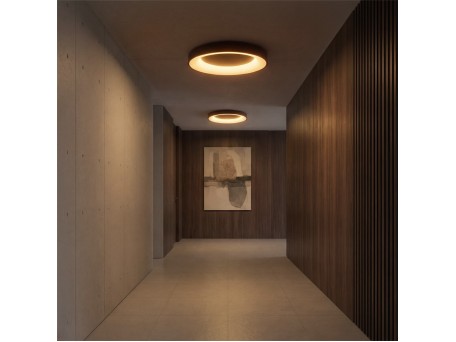 kelvo® SALEM KLV-101-0281 Φωτιστικό Οροφής LED 105W 10500lm 120° AC 220-240V IP20 Ρυθμιζόμενο Λευκό CCT με Χειριστήριο από 2700K έως 6000K Dimmable - Lumileds SMD Chip - Μαύρο Ματ - Μ60 x Π60 x Υ9.5cm - 3 Χρόνια Εγγύηση