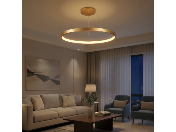 kelvo® NEMESIS KLV-101-0216 Κρεμαστό Φωτιστικό Οροφής LED 75W 7500lm 180° AC 220-240V IP20 Ρυθμιζόμενο Λευκό CCT με Χειριστήριο από 2700K έως 6000K Dimmable - Lumileds SMD Chip - Χρυσό Πλατίνα - Μ100 x Π100 x Υ4cm - 3 Χρόνια Εγγύηση kelvo® NEMESIS KLV-101-0216 Κρεμαστό Φωτιστικό Οροφής LED 75W 7500lm 180° AC 220-240V IP20 Ρυθμιζόμενο Λευκό CCT με Χειριστήριο από 2700K έως 6000K Dimmable - Lumileds SMD Chip - Χρυσό Πλατίνα - Μ100 x Π100 x Υ4cm - 3 Χρόνια Εγγύηση