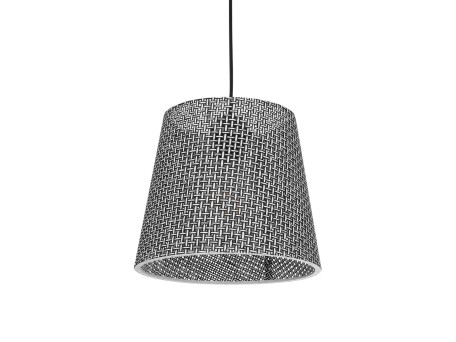 GLOBOSTAR® CONEY 203-0070 Μοντέρνο Κρεμαστό Φωτιστικό Οροφής με Ντουί 1 x E27 AC 220-240V IP20 - Γκρι - Μ26 x Π26 x Υ25cm