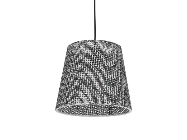 GLOBOSTAR® CONEY 203-0070 Μοντέρνο Κρεμαστό Φωτιστικό Οροφής με Ντουί 1 x E27 AC 220-240V IP20 - Γκρι - Μ26 x Π26 x Υ25cm