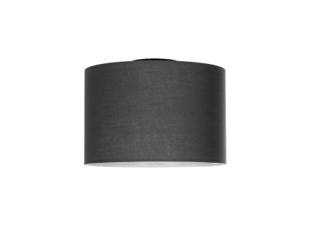 GLOBOSTAR® CILIO 203-0153 Μοντέρνο Φωτιστικό Οροφής με Ντουί 1 x E27 AC 220-240V IP20 - Γκρι - Μ30 x Π30 x Υ22cm