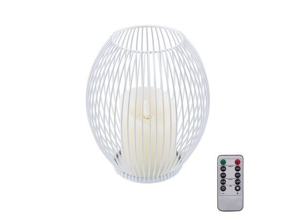 GloboStar® CANDLE 76491 Διακοσμητικό Realistic Κερί με LED Εφέ Κινούμενης Φλόγας - Μπαταρίας 2 x AA (Δεν Συμπεριλαμβάνονται) & Ασύρματο Χειριστήριο IR Θερμό Λευκό 2700K Dimmable Λευκό Φ16 x Υ18cm GloboStar® CANDLE 76491 Διακοσμητικό Realistic Κερί με LED Εφέ Κινούμενης Φλόγας - Μπαταρίας 2 x AA (Δεν Συμπεριλαμβάνονται) & Ασύρματο Χειριστήριο IR Θερμό Λευκό 2700K Dimmable Λευκό Φ16 x Υ18cm