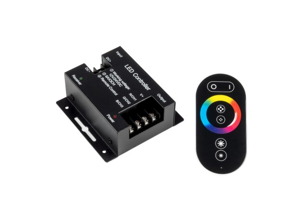 GLOBOSTAR® RGBCONTROLLER 73406 Dimmer / Controller με RF Ασύρματο Χειριστήριο με 3 x 6A 180W Κανάλια DC 12-24V 18A 432W Max IP20 - RF2.4Ghz - Μ8.3 x Π8.3 x Υ3cm - 2 Χρόνια Εγγύηση GLOBOSTAR® RGBCONTROLLER 73406 Dimmer / Controller με RF Ασύρματο Χειριστήριο με 3 x 6A 180W Κανάλια DC 12-24V 18A 432W Max IP20 - RF2.4Ghz - Μ8.3 x Π8.3 x Υ3cm - 2 Χρόνια Εγγύηση