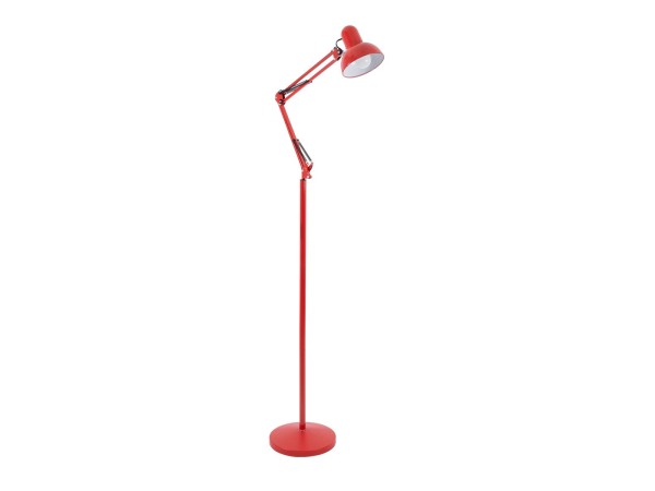 GLOBOSTAR® AUDREY 01470 Vintage Επιδαπέδιο Φωτιστικό με Ντουί 1 x E27 AC 220-240V IP20 - Κόκκινο - Μ15 x Π15 x Υ190cm GLOBOSTAR® AUDREY 01470 Vintage Επιδαπέδιο Φωτιστικό με Ντουί 1 x E27 AC 220-240V IP20 - Κόκκινο - Μ15 x Π15 x Υ190cm