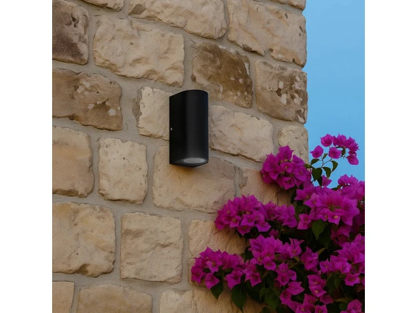 kelvo® MURANO KLV-101-0015 Φωτιστικό Τοίχου / Απλίκα για 2 Λάμπες MR16 με Ντουί GU10 AC 220-240V Αδιάβροχο IP65 - Μαύρο Ματ - Μ8 x Π8 x Υ15cm kelvo® MURANO KLV-101-0015 Φωτιστικό Τοίχου / Απλίκα για 2 Λάμπες MR16 με Ντουί GU10 AC 220-240V Αδιάβροχο IP65 - Μαύρο Ματ - Μ8 x Π8 x Υ15cm