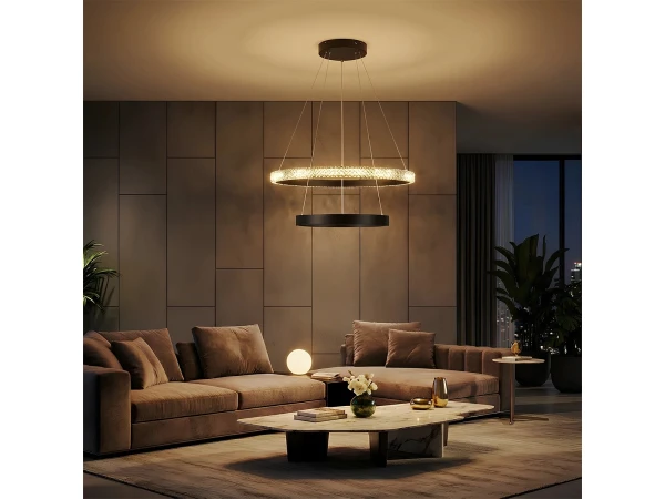 kelvo® DIAMOND KLV-101-0235 Κρεμαστό Φωτιστικό Οροφής LED 75W 7500lm 360° AC 220-240V IP20 Ρυθμιζόμενο Λευκό CCT με Χειριστήριο από 2700K έως 6000K Dimmable - Lumileds SMD Chip - Μαύρο Ματ - Μ60 x Π60 x Υ40cm - 3 Χρόνια Εγγύηση kelvo® DIAMOND KLV-101-0235 Κρεμαστό Φωτιστικό Οροφής LED 75W 7500lm 360° AC 220-240V IP20 Ρυθμιζόμενο Λευκό CCT με Χειριστήριο από 2700K έως 6000K Dimmable - Lumileds SMD Chip - Μαύρο Ματ - Μ60 x Π60 x Υ40cm - 3 Χρόνια Εγγύηση