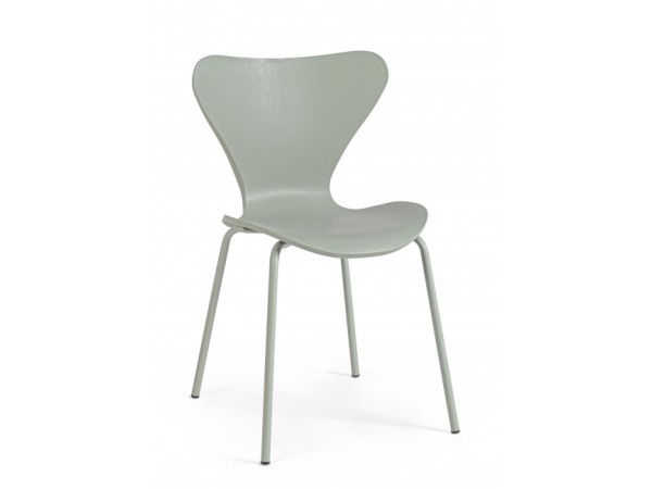 Καρέκλα Tessa Πλαστική Λαδί 50x49.5x82εκ. - Πράσινο
