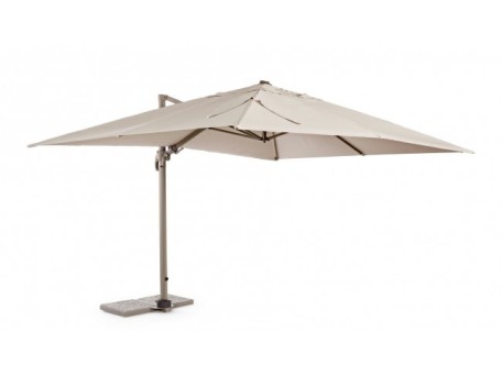 Ομπρέλα Saragozza Γκρι-Μπεζ  3x4 μ. - Γκρι