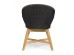 Καρέκλα Coachella Σκούρο Γκρι-Καφέ 64x85x85εκ. - Γκρι