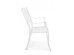 Καρέκλα Με Μπράτσα Ivrea Λευκή 65x60x92εκ. - Λευκό