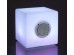 Επιτραπέζιο Φωτιστικό Ηχείο Bluetooth Cube 20 εκ. - Πολύχρωμο