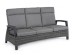 Καναπές Εξωτερικού Χώρου Britton Γκρι 194,5x83x103εκ. - Γκρι
