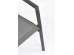 Καρέκλα Με Μπράτσα Cruise Γκρι-Μαύρο 57x57x87.5εκ. - Γκρι