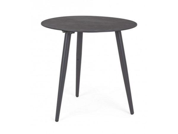 Βοηθητικό Τραπεζάκι Ridley Μεταλλικό Μαύρο Ø50x50x48 εκ. - Μαύρο Βοηθητικό Τραπεζάκι Ridley Μεταλλικό Μαύρο Ø50x50x48 εκ. - Μαύρο