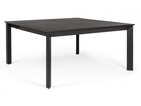 Επεκτεινόμενο Τραπέζι Konnor CX23 Σκούρο Γκρι 160x110/160x160 εκ. - Γκρι