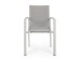 Καρέκλα Konnor Εξωτερικού Χώρου Ανοιχτό Γκρι 56,2x60x88εκ. - Γκρι