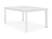 Επεκτεινόμενο Τραπέζι Konnor CX21 Λευκό 160x110/160x160 εκ. - Λευκό